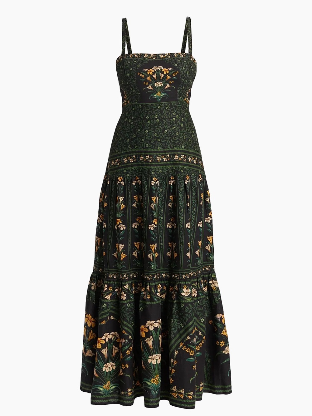 NWOT Farm Rio Flowers Arch Sleeveless Maxi Dress